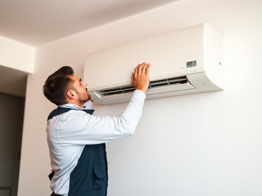Instalación de aire acondicionado